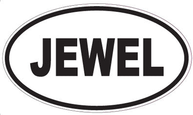JEWEL - Oval Magnet