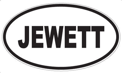 JEWETT - Oval Magnet