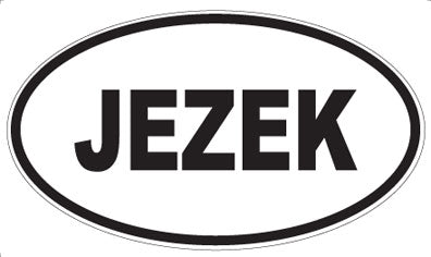 JEZEK - Oval Magnet