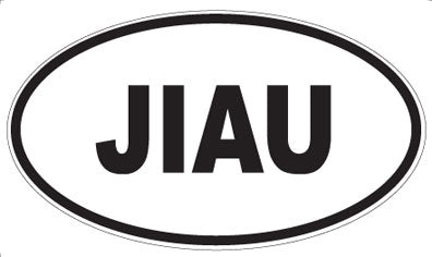 JIAU - Oval Magnet