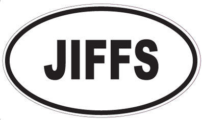 JIFFS - Oval Magnet