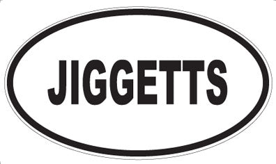 JIGGETTS - Oval Magnet
