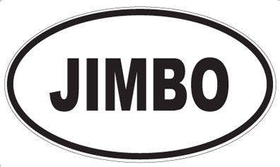 JIMBO - Oval Magnet
