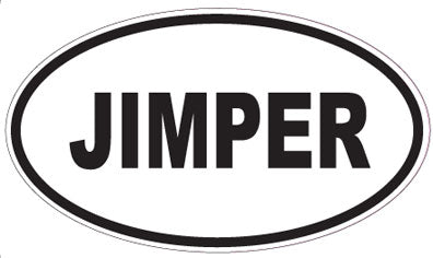 JIMPER - Oval Sticker