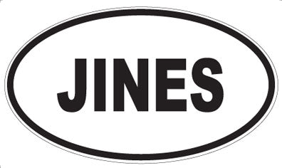 JINES - Oval Magnet