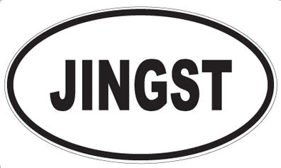 JINGST - Oval Magnet
