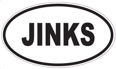 JINKS - Oval Magnet