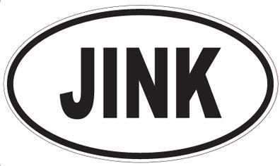 JINK - Oval Sticker