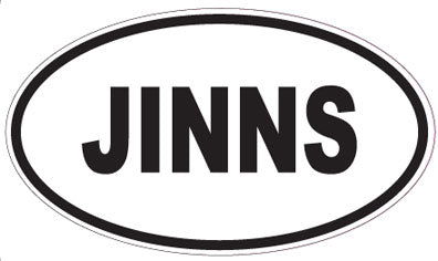 JINNS - Oval Magnet