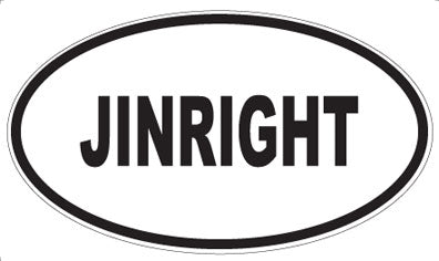 JINRIGHT - Oval Magnet