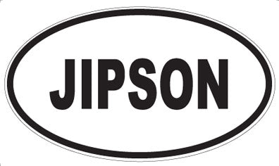 JIPSON - Oval Magnet