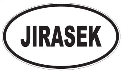 JIRASEK - Oval Magnet