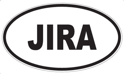 JIRA - Oval Magnet