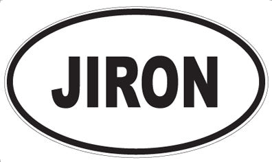 JIRON - Oval Magnet