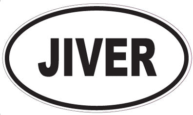 JIVER - Oval Magnet