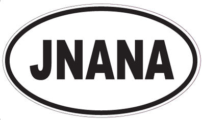 JNANA - Oval Magnet