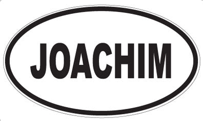 JOACHIM - Oval Magnet