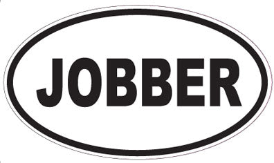 JOBBER - Oval Sticker