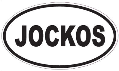 JOCKOS - Oval Sticker