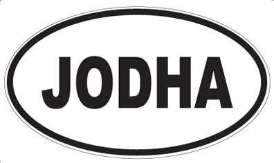 JODHA - Oval Magnet
