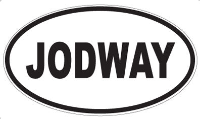 JODWAY - Oval Magnet