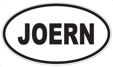 JOERN - Oval Magnet