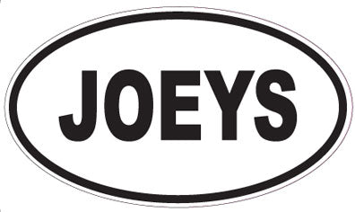 JOEYS - Oval Magnet