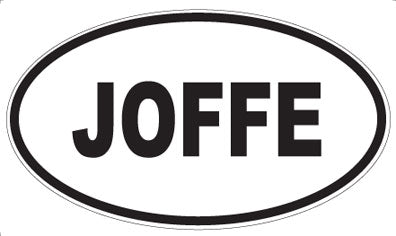 JOFFE - Oval Magnet