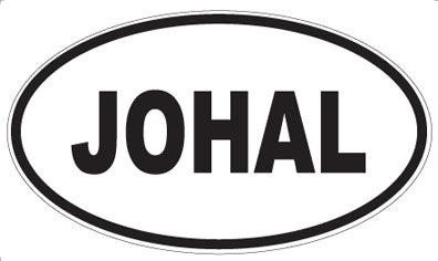 JOHAL - Oval Magnet