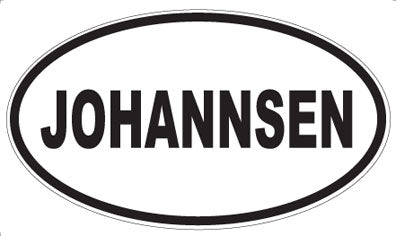 JOHANNSEN - Oval Magnet