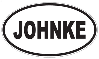 JOHNKE - Oval Magnet
