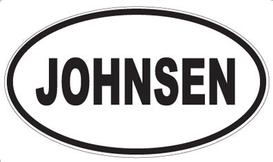 JOHNSEN - Oval Magnet
