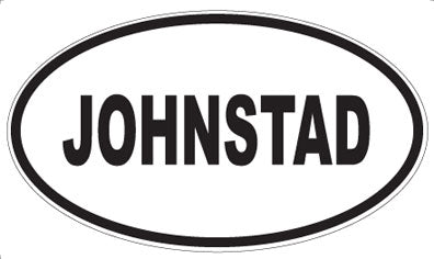JOHNSTAD - Oval Magnet