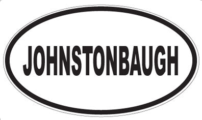JOHNSTONBAUGH - Oval Magnet