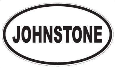 JOHNSTONE - Oval Magnet