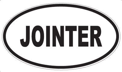 JOINTER - Oval Magnet