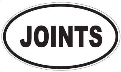 JOINTS - Oval Sticker
