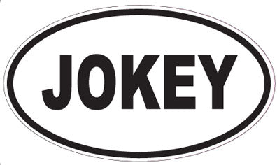JOKEY - Oval Magnet