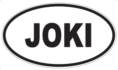 JOKI - Oval Magnet