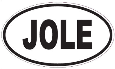 JOLE - Oval Sticker
