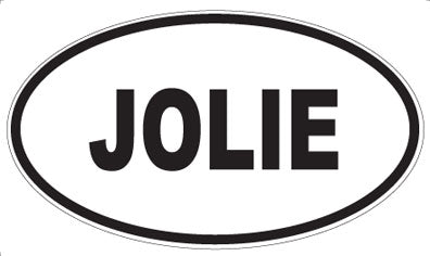 JOLIE - Oval Magnet