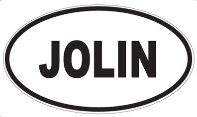 JOLIN - Oval Magnet