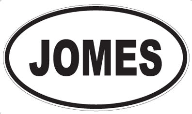JOMES - Oval Magnet