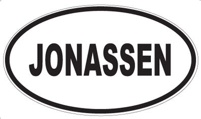 JONASSEN - Oval Magnet