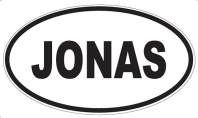 JONAS - Oval Magnet