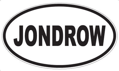 JONDROW - Oval Magnet