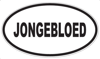 JONGEBLOED - Oval Magnet