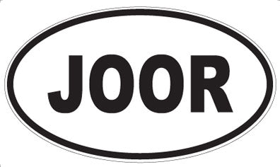JOOR - Oval Magnet