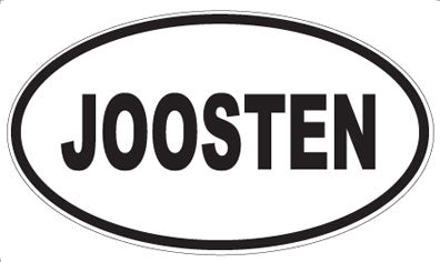 JOOSTEN - Oval Magnet