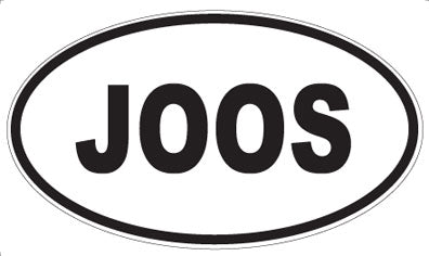JOOS - Oval Magnet